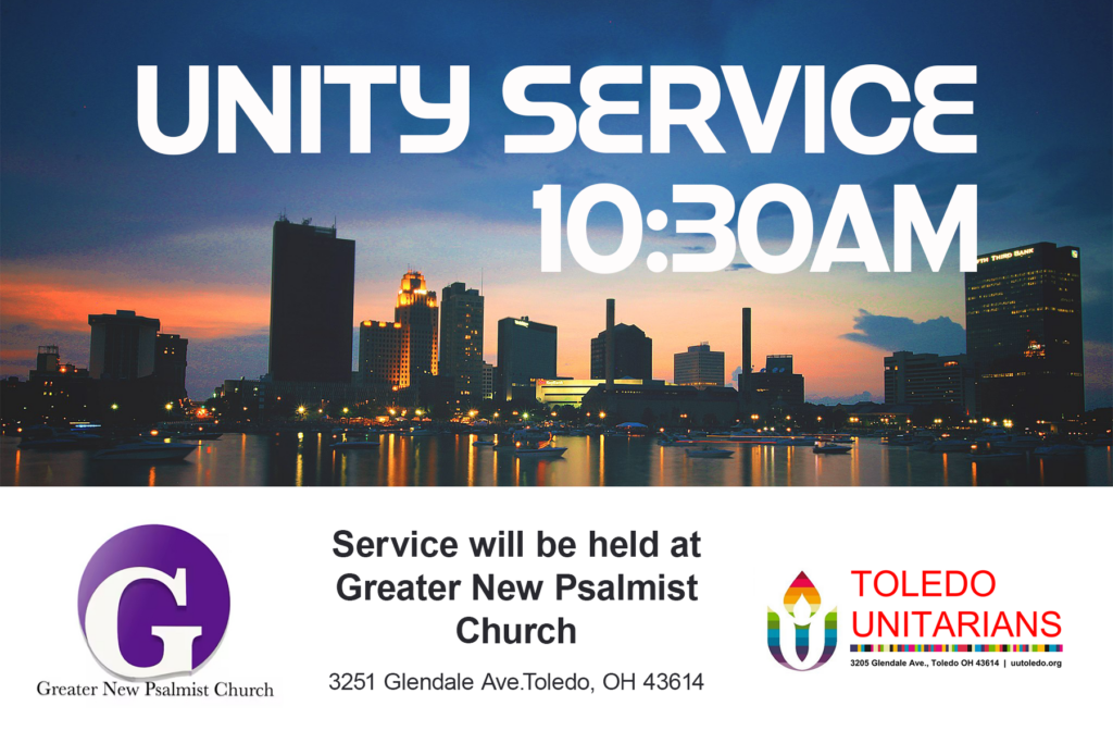 Unity Service with Greater New Psalmist Church